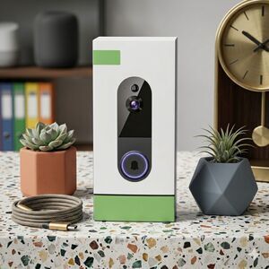 Smart 1080p HD Wireless Video Doorbell Camera – AI Human Detection, Night Vision